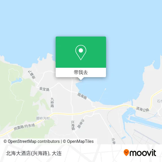 北海大酒店(兴海路)地图