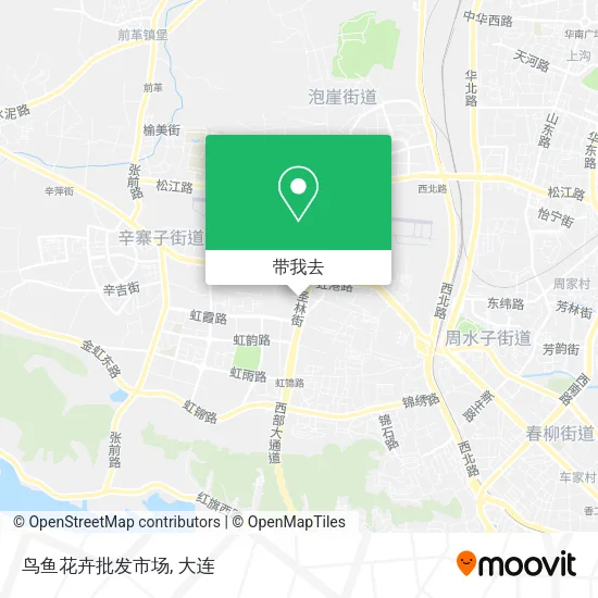 鸟鱼花卉批发市场地图