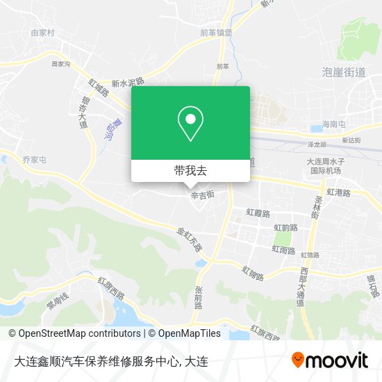 大连鑫顺汽车保养维修服务中心地图