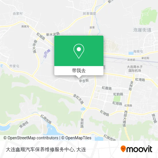 大连鑫顺汽车保养维修服务中心地图