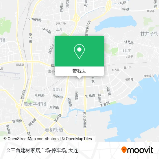 金三角建材家居广场-停车场地图