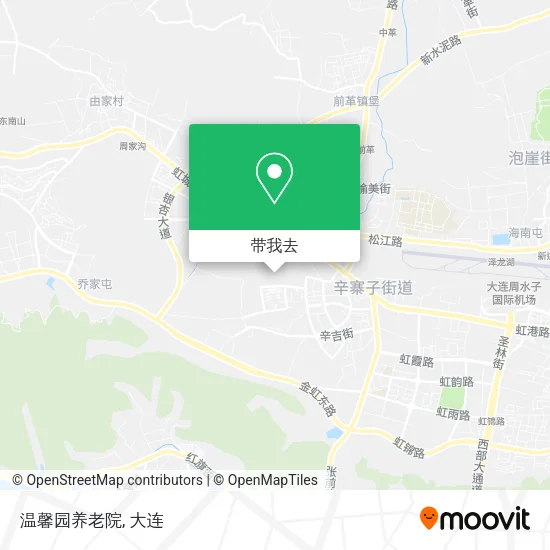 温馨园养老院地图