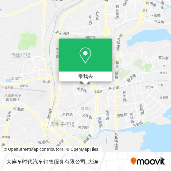 大连车时代汽车销售服务有限公司地图
