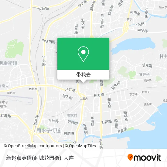 新起点英语(商城花园街)地图