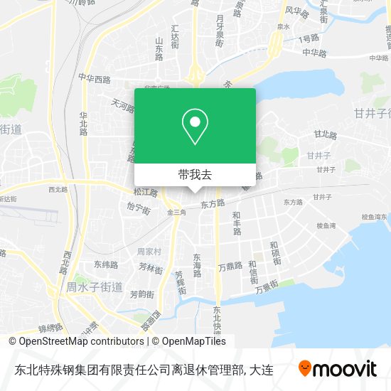 东北特殊钢集团有限责任公司离退休管理部地图