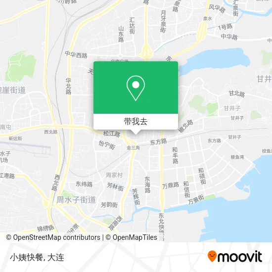 小姨快餐地图