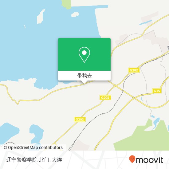 辽宁警察学院-北门地图