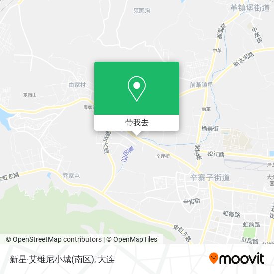 新星·艾维尼小城(南区)地图