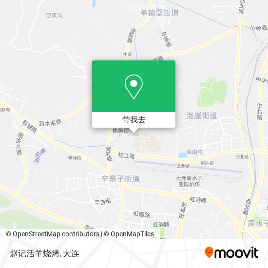 赵记活羊烧烤地图