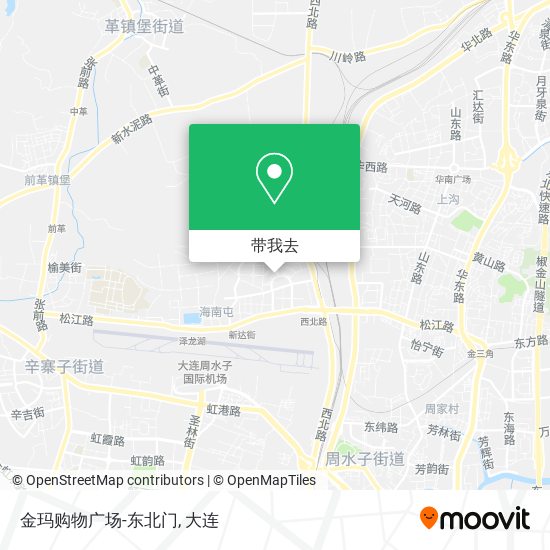 金玛购物广场-东北门地图