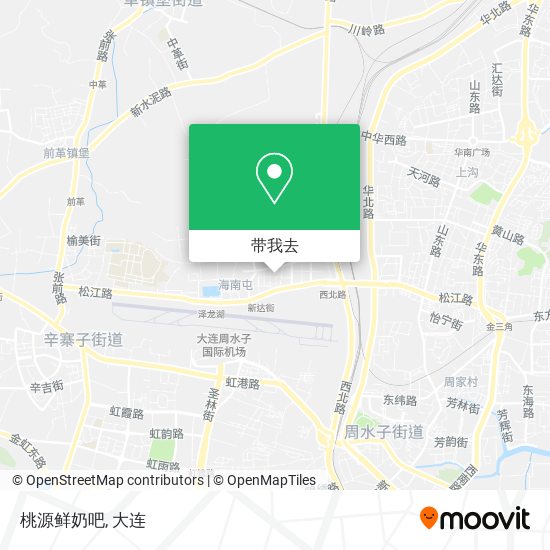 桃源鲜奶吧地图