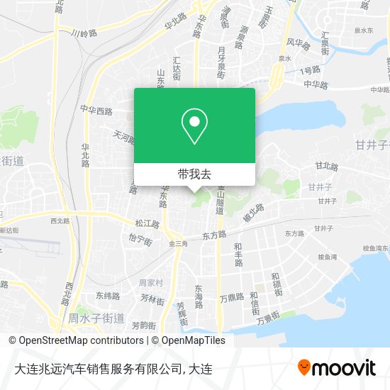 大连兆远汽车销售服务有限公司地图
