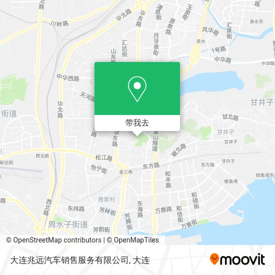 大连兆远汽车销售服务有限公司地图