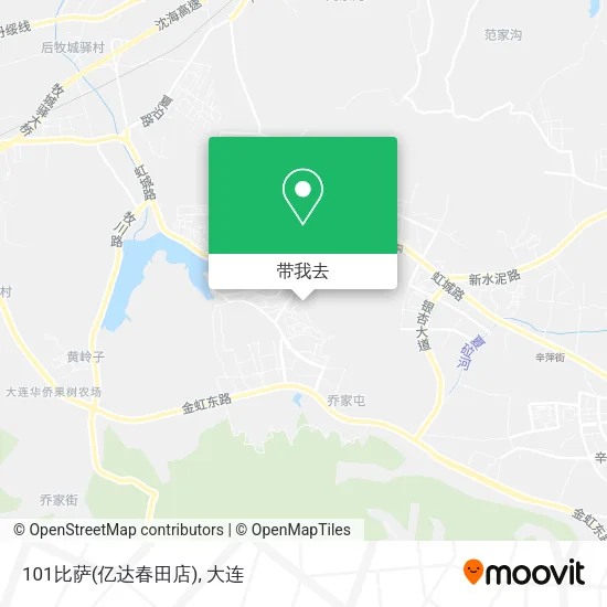 101比萨(亿达春田店)地图