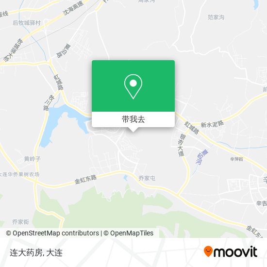 连大药房地图