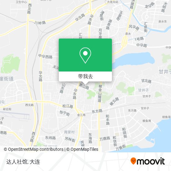 达人社馆地图