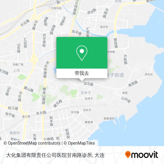 大化集团有限责任公司医院甘南路诊所地图