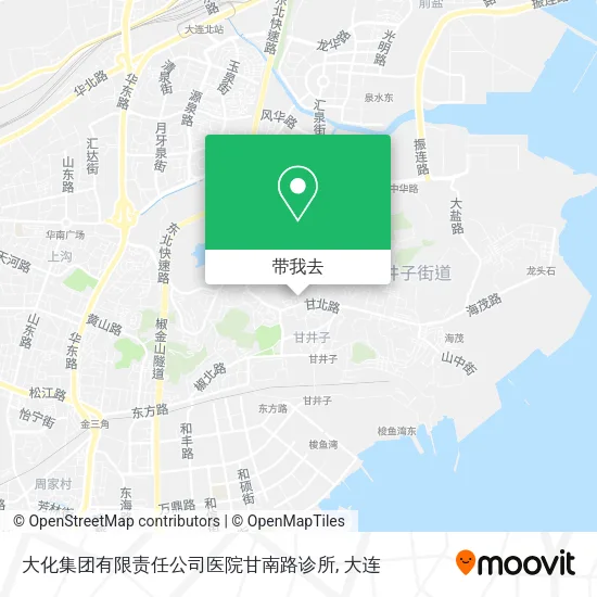 大化集团有限责任公司医院甘南路诊所地图