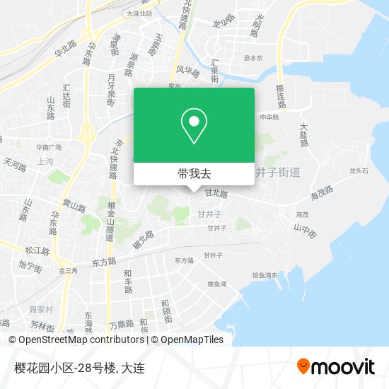 樱花园小区-28号楼地图