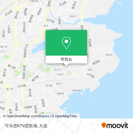 可乐思KTV恋歌场地图