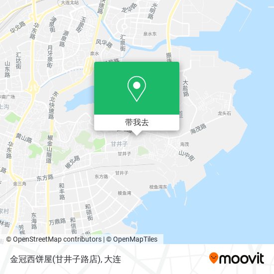 金冠西饼屋(甘井子路店)地图