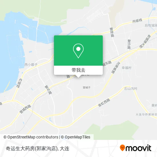 奇运生大药房(郭家沟店)地图
