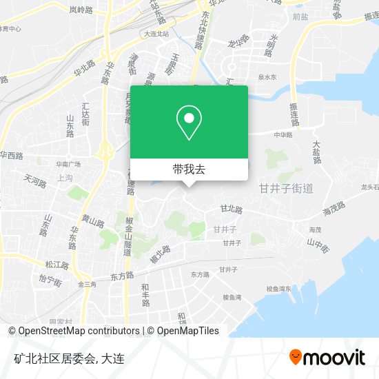 矿北社区居委会地图