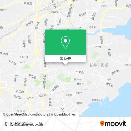 矿北社区居委会地图