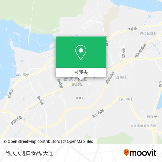 逸贝贝进口食品地图