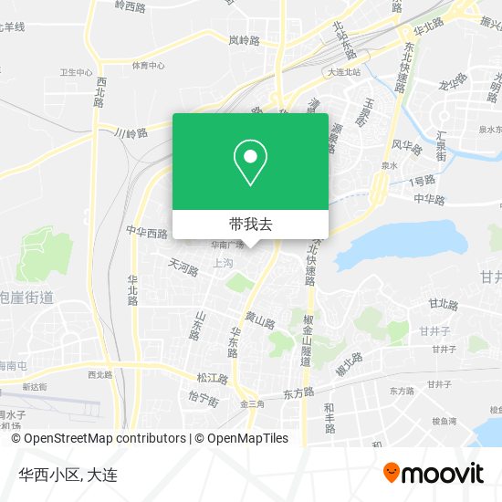 华西小区地图