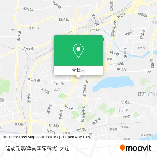 运动元素(华南国际商城)地图