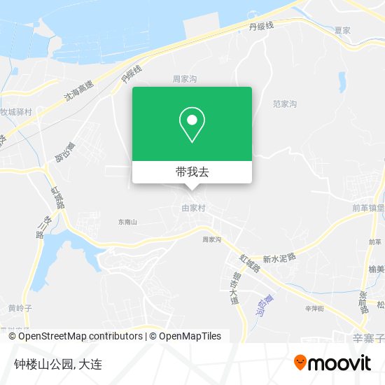 钟楼山公园地图