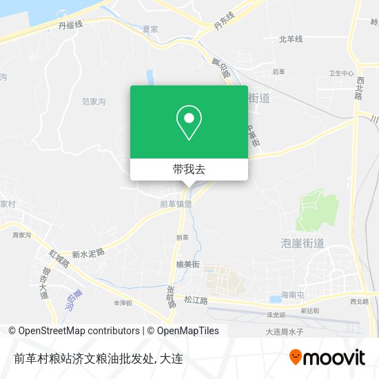 前革村粮站济文粮油批发处地图