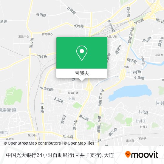 中国光大银行24小时自助银行(甘井子支行)地图