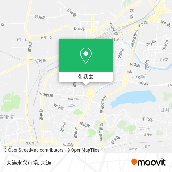 大连永兴市场地图