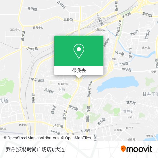 乔丹(沃特时尚广场店)地图