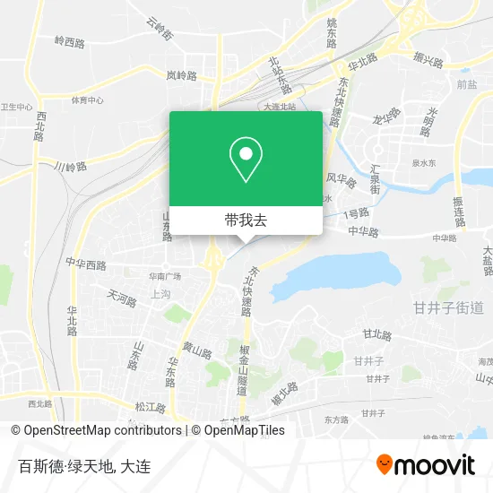 百斯德·绿天地地图