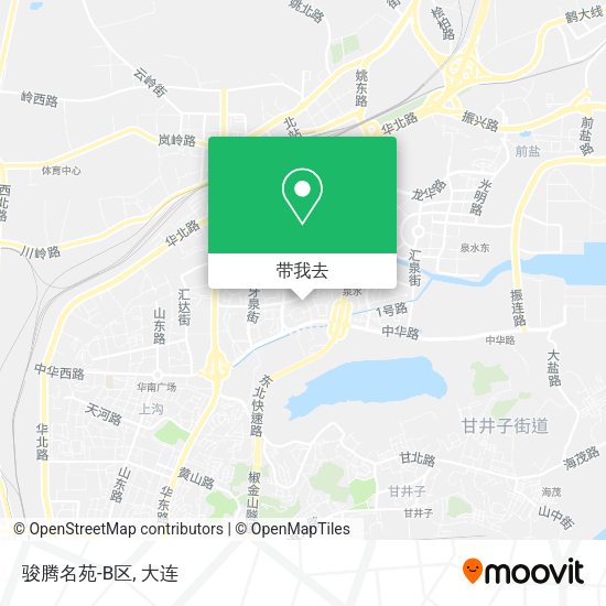 骏腾名苑-B区地图