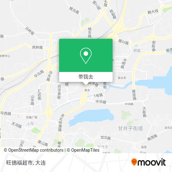 旺德福超市地图