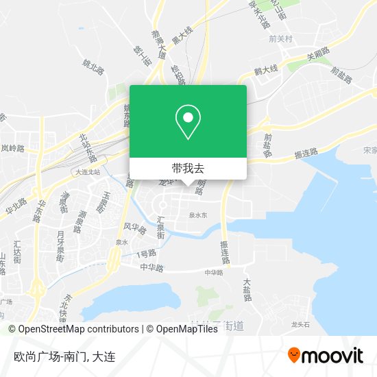 欧尚广场-南门地图