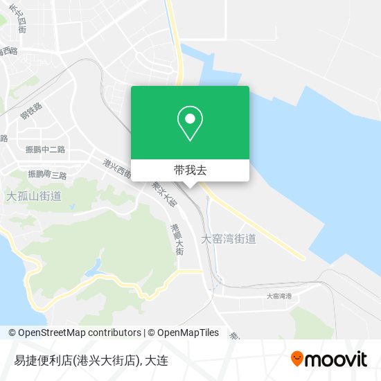 易捷便利店(港兴大街店)地图