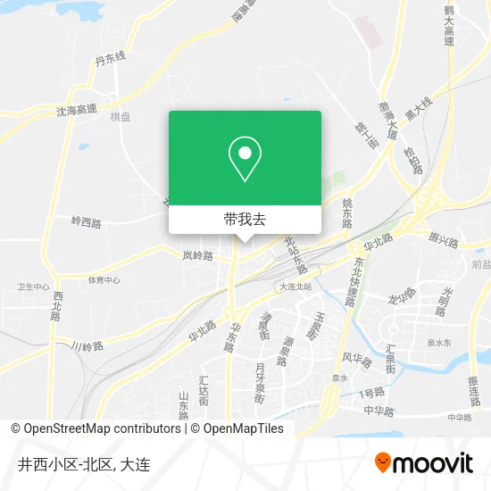 井西小区-北区地图