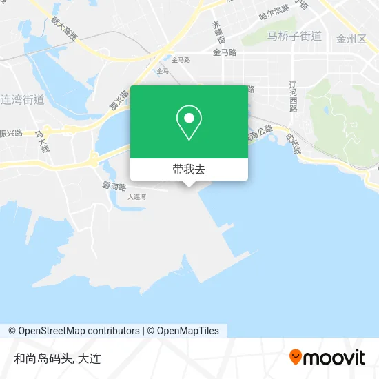 和尚岛码头地图