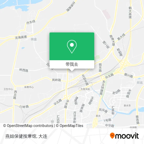 燕姐保健按摩馆地图
