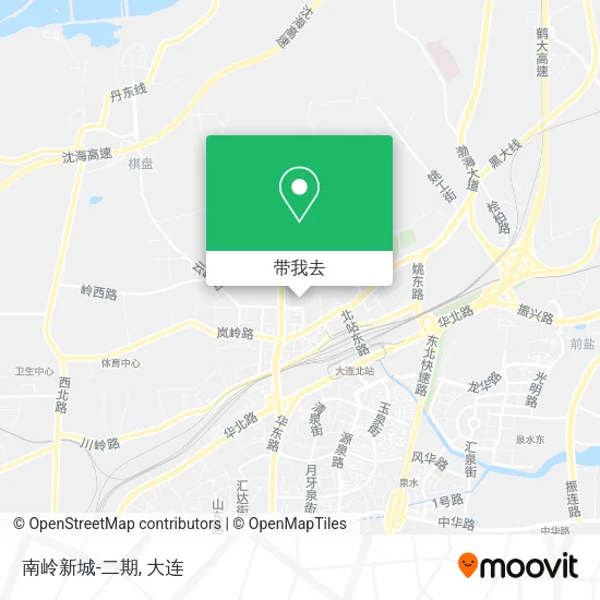 南岭新城-二期地图