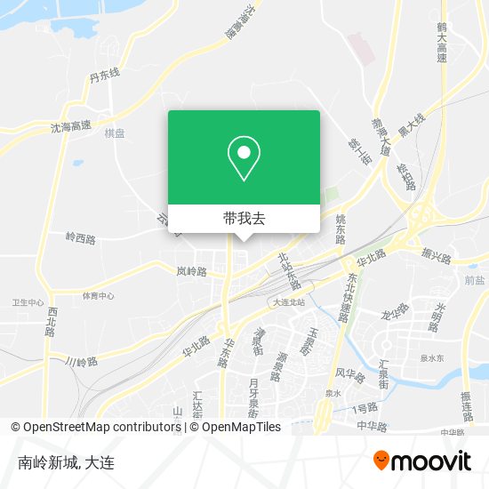 南岭新城地图