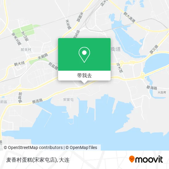 麦香村蛋糕(宋家屯店)地图