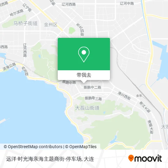 远洋·时光海亲海主题商街-停车场地图