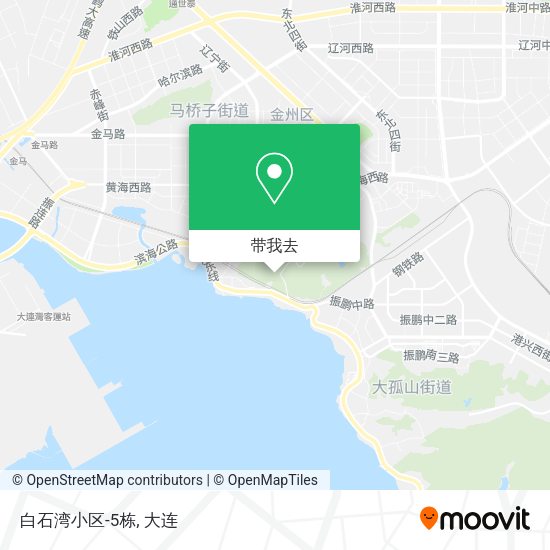 白石湾小区-5栋地图