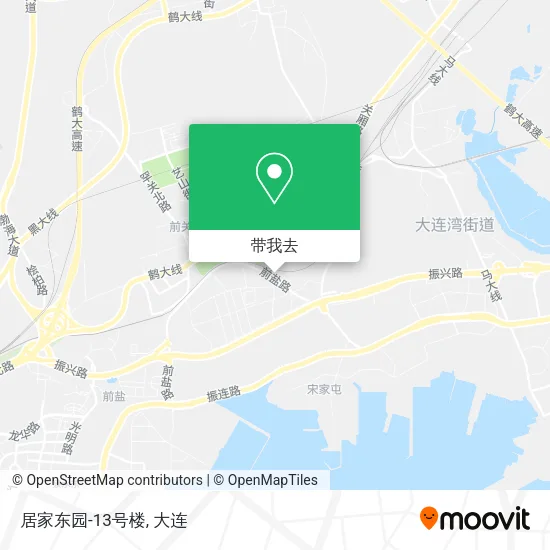 居家东园-13号楼地图